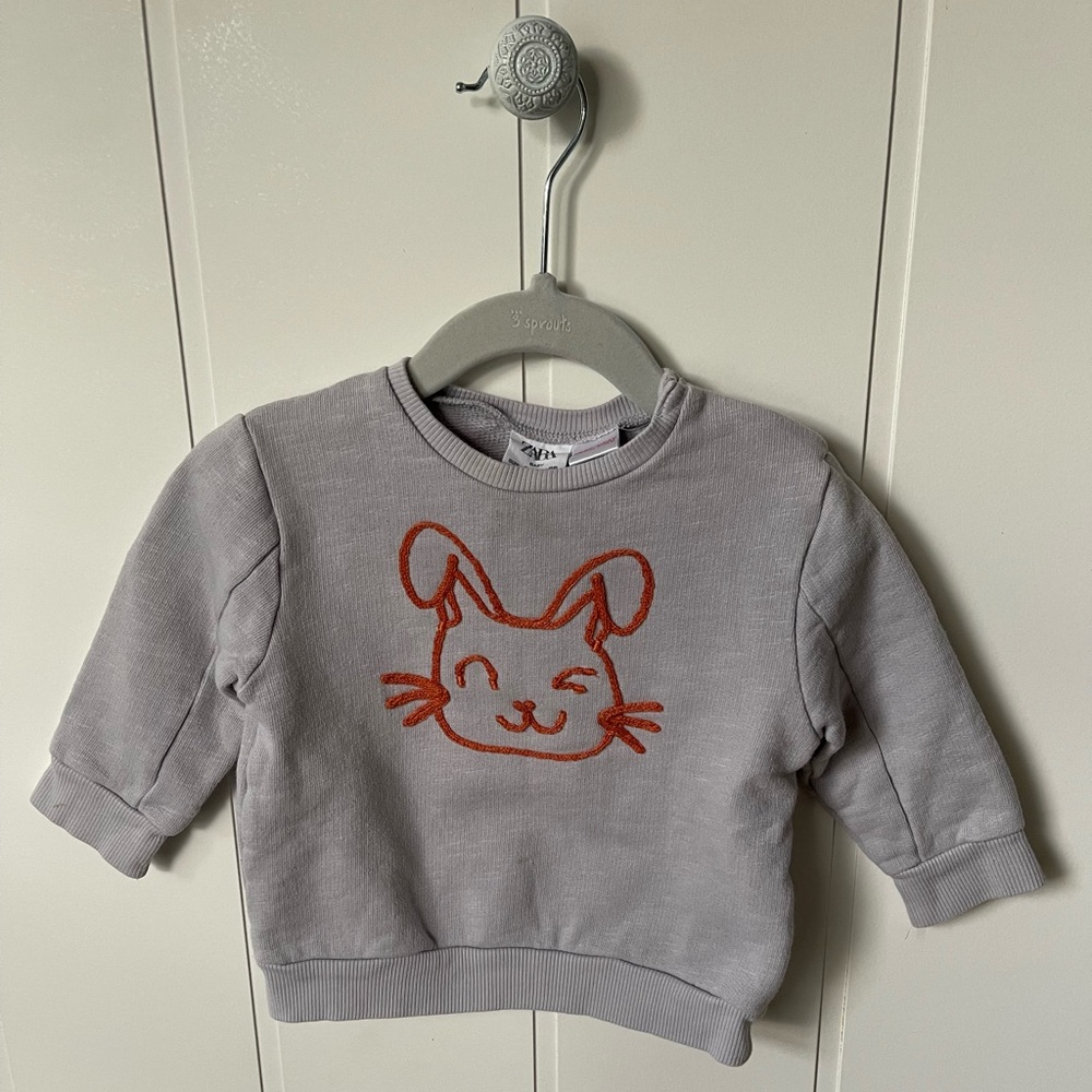Zara Bunny Sweater